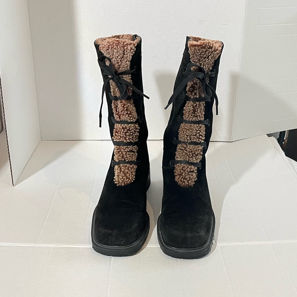 Stuart Weitzman Sherpa Lined Boots - Picture 5 of 11